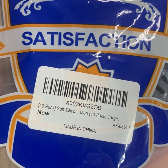 Brand: Satisfaction NEW 10 pk soft silicone LARGE size silicone watch bands - Picture 3 of 9